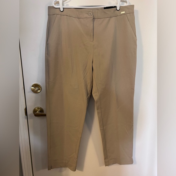 Badgley Mischka Pants - Badgley Mischka Women’s  Tan Pants size 18
